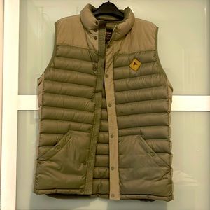 Burton Men's Down Puffer Vest, Size L, Like New!